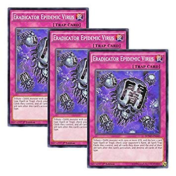 Amazon.co.jp: 【 3枚セット 】遊戯王 英語版 SDMP-EN040 Eradicator